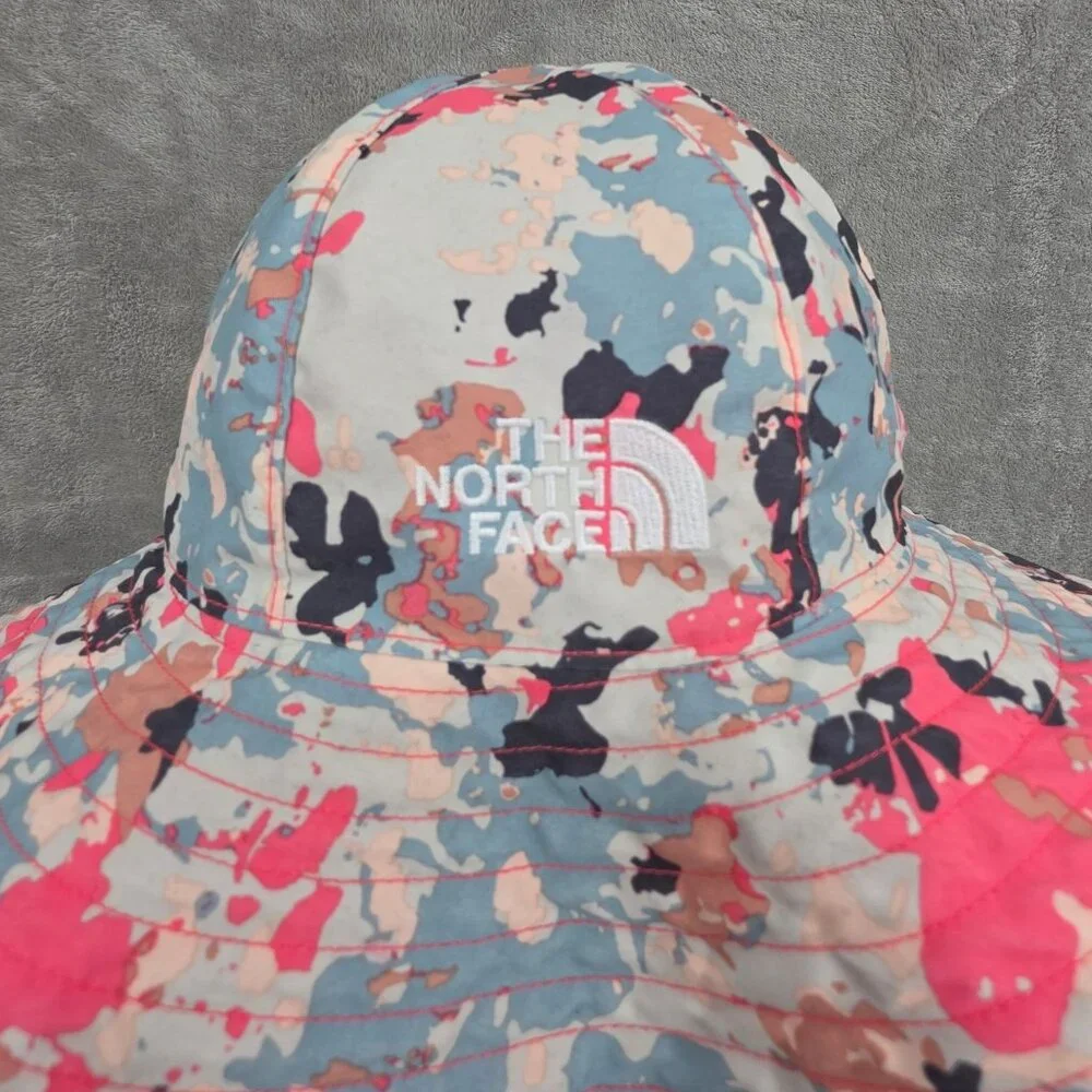 The North Face Littles Brimmer Sun Hat Reversible Colorful UPF 40+ Unisex Splash